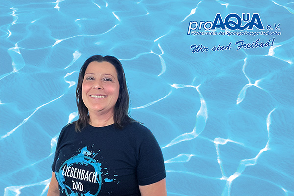 Porträt von Nicola Schenk, Vorstandsmitglied des ProAqua Schwimmbads in Spangenberg.